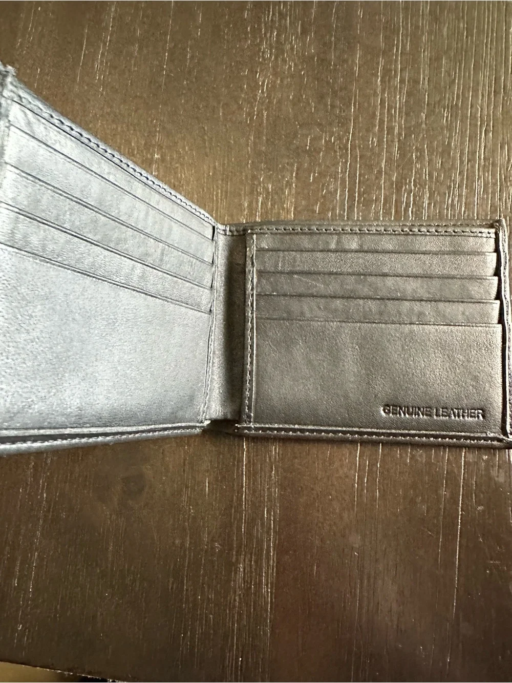 Black Leather Card & Key Holder Wallet